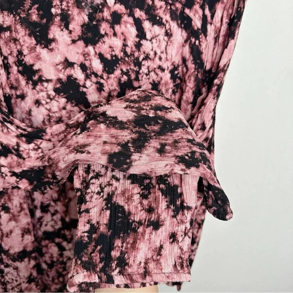 Torrid Womens Size 3X Tie Dye Babydoll Gauze  Keyhole Front Tunic - Picture 9 of 14